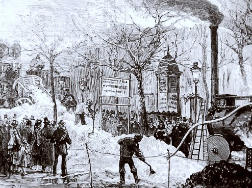 Décembre 1879 à Paris: de neige, de glace... et de sel ! - Mécaniques du  ciel